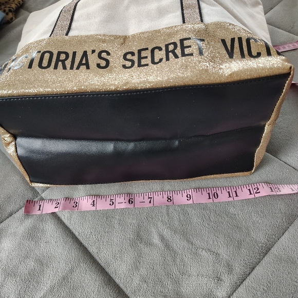 Victoria Secret Love Victoria Canvas Tote Bag - Picture 11 of 12